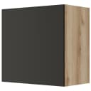 Hängeschrank I 60cm Schwarz/Anthrazit | Schwarz