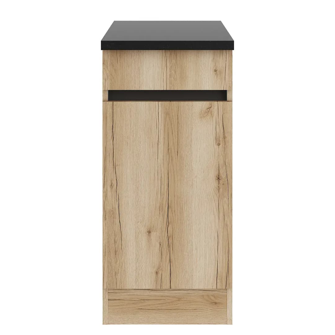 Unterschrank I 40cm Braun/Wildeiche Dekor | Holztöne
