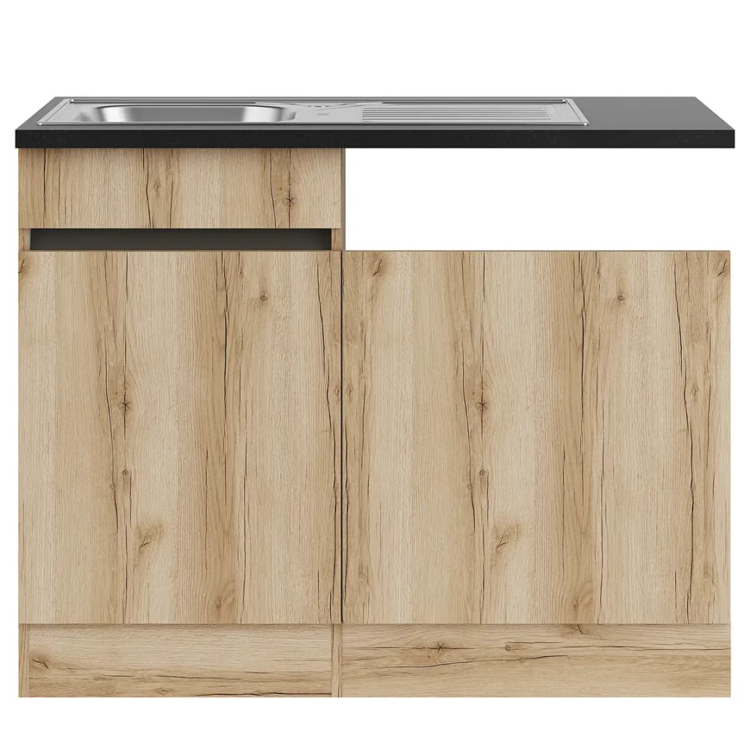 Spülenunterschrank II | Braun