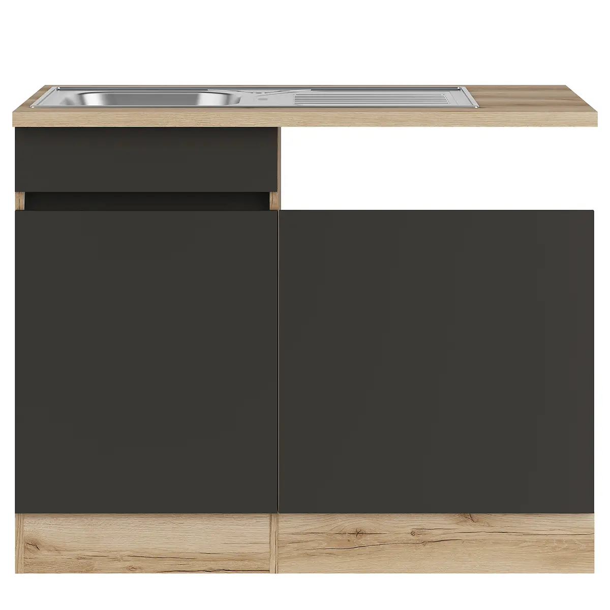 Spülenunterschrank II | Schwarz
