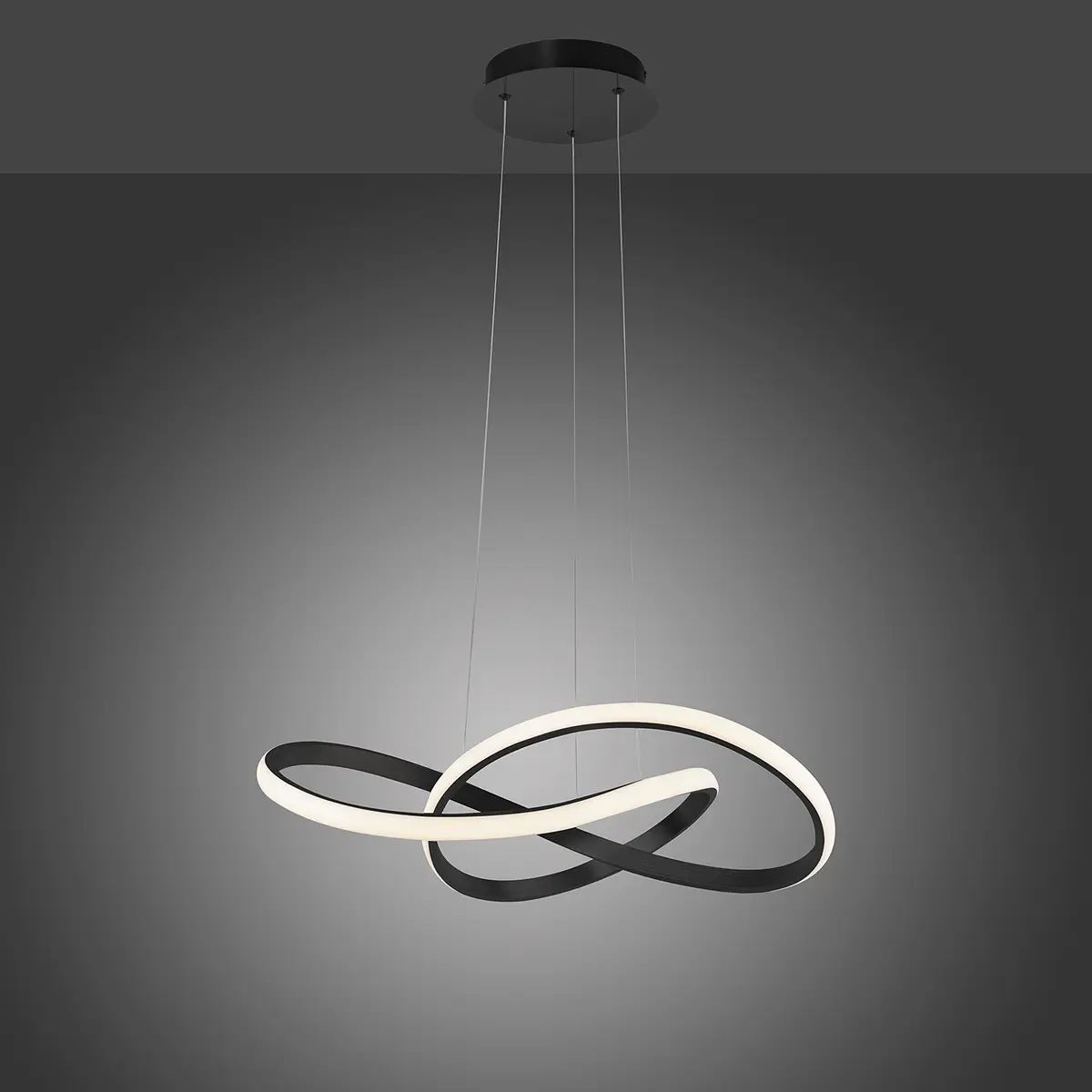 LED-Pendelleuchte Maria | Schwarz