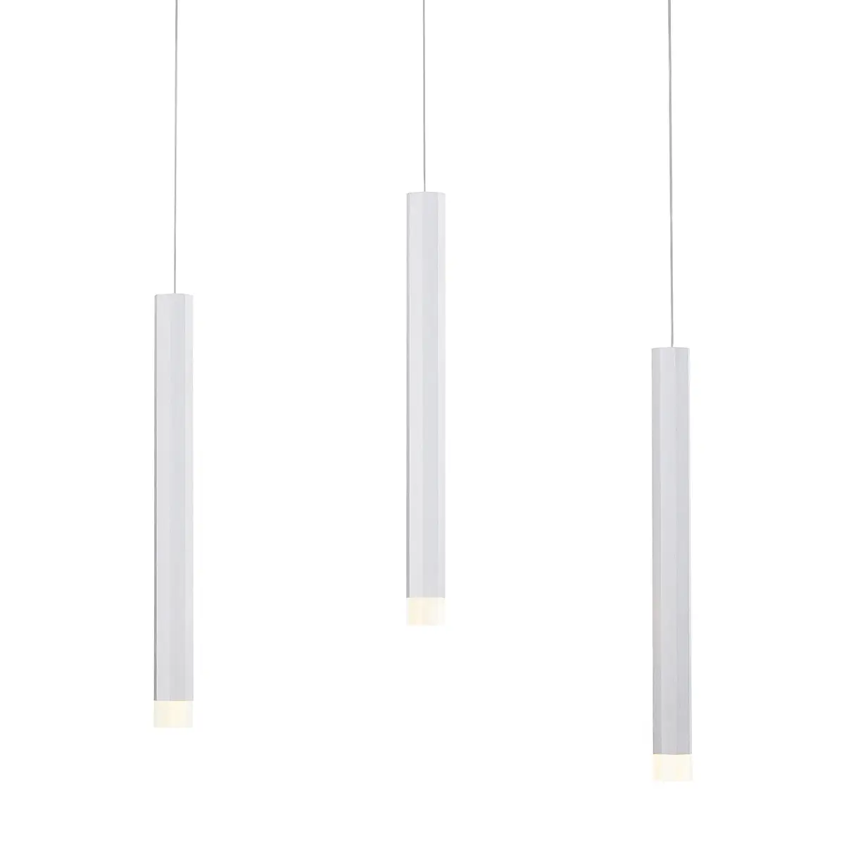 LED-Pendelleuchte Bruno | Silber