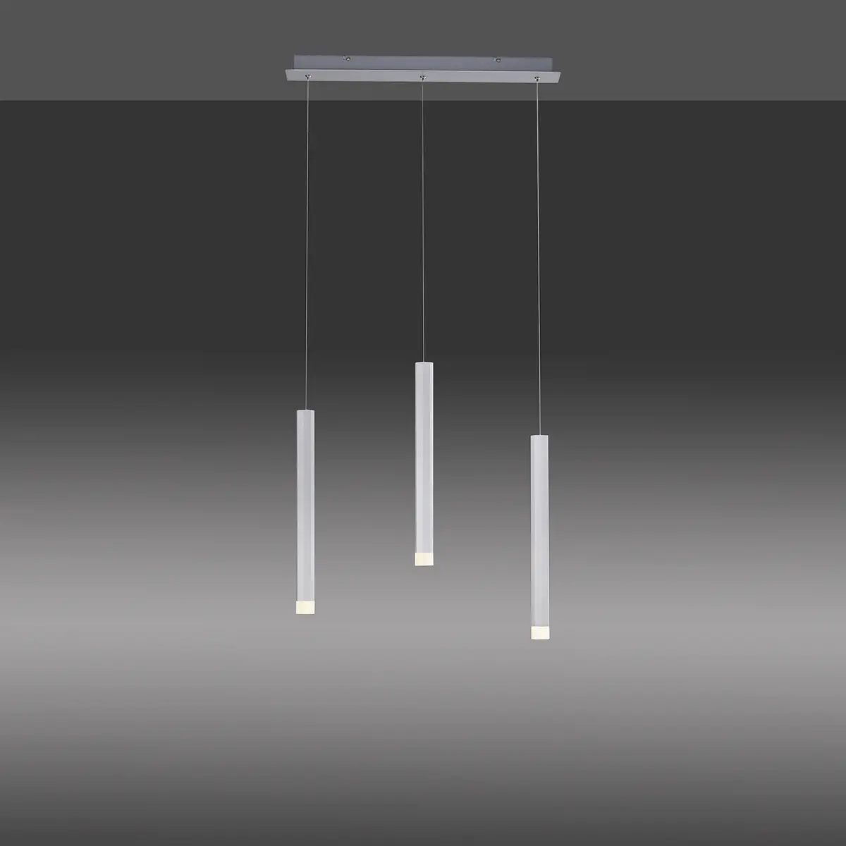 LED-Pendelleuchte Bruno | Silber