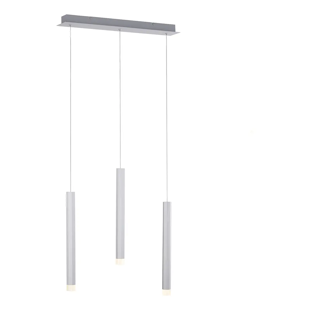 LED-Pendelleuchte Bruno | Silber