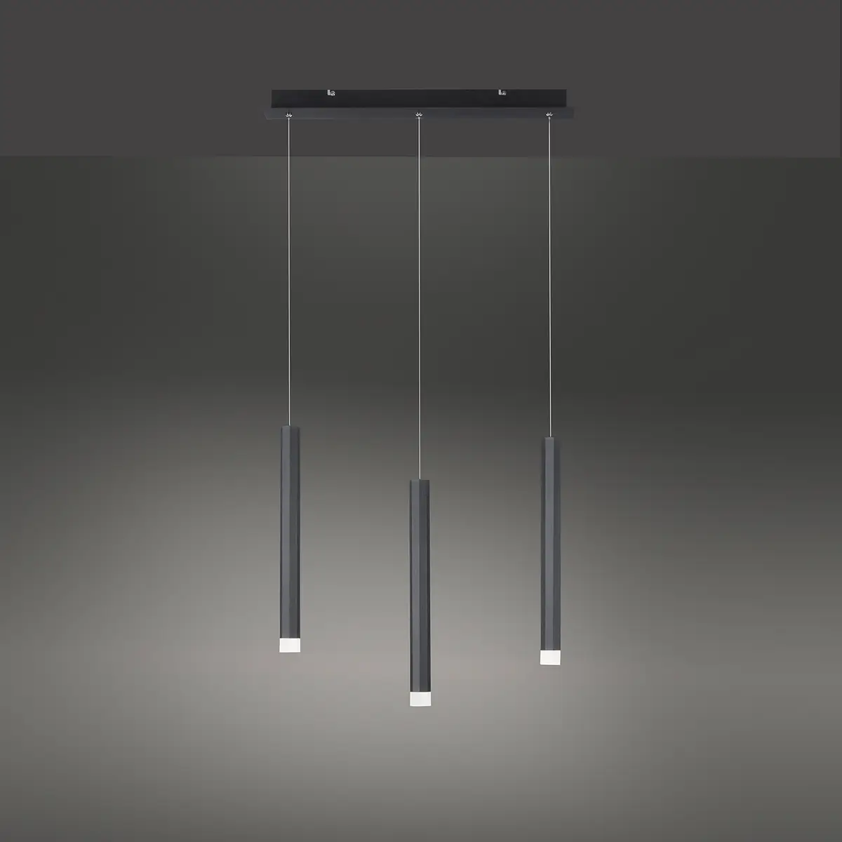 LED-Pendelleuchte Bruno | Schwarz