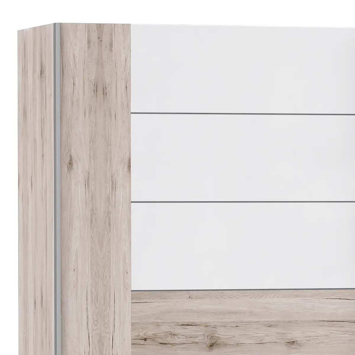 Schwebetürenschrank Rubik 220cm | Braun
