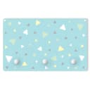 Kindergarderobe Pastelldreiecke | Blau