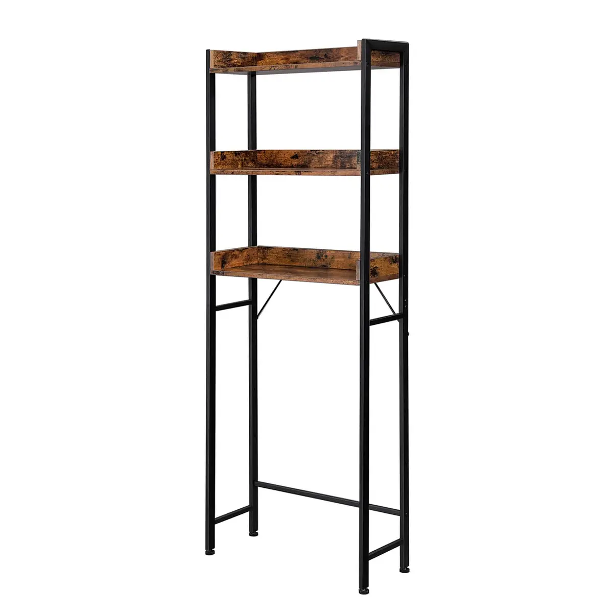 Waschmaschinenregal Jamban | Braun