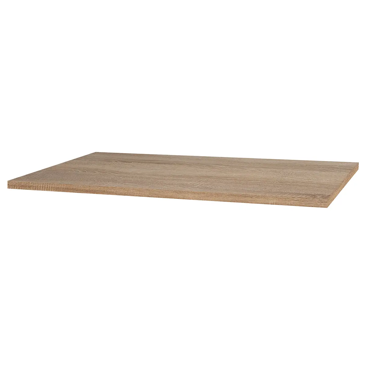 Tischplatte Napo 120cm Braun/Eiche Sägerau Dekor | Holztöne