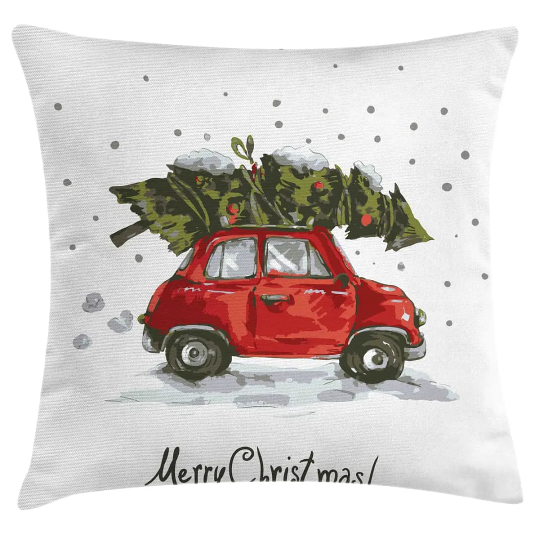 Kissenbezug Retro-Auto Multicolor | Mehrfarbig