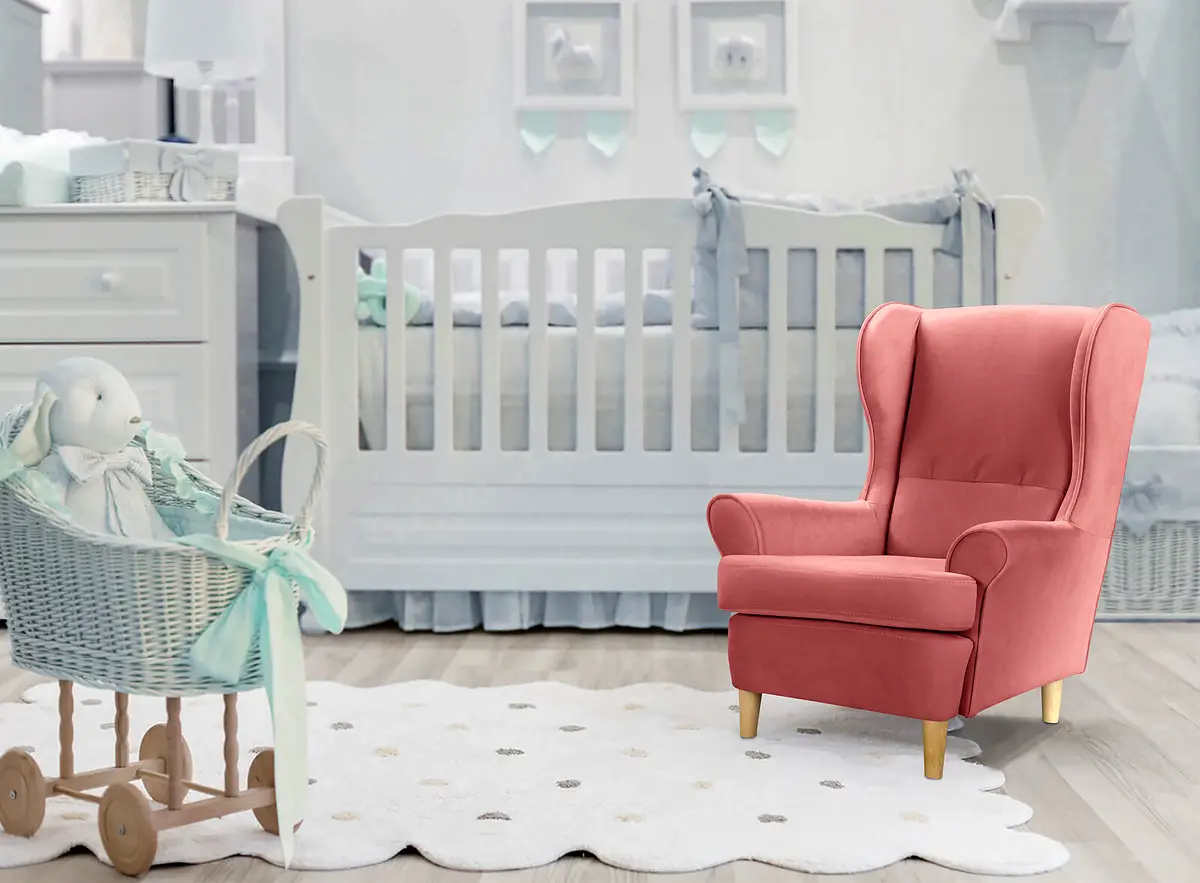 Ohrensessel Ranu Mini | Rosa