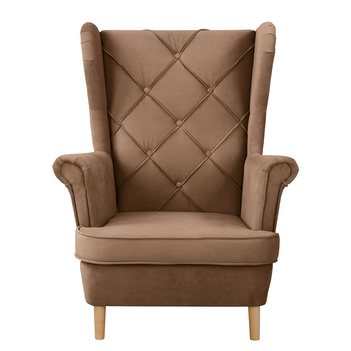 Ohrensessel Olmen | Braun