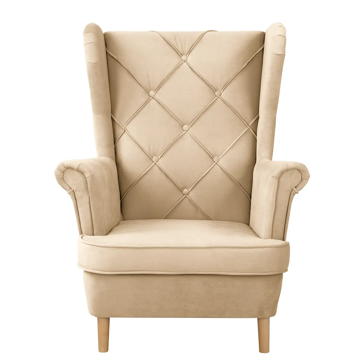 Ohrensessel Olmen | Beige