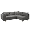 Ecksofa Meyford | Grau