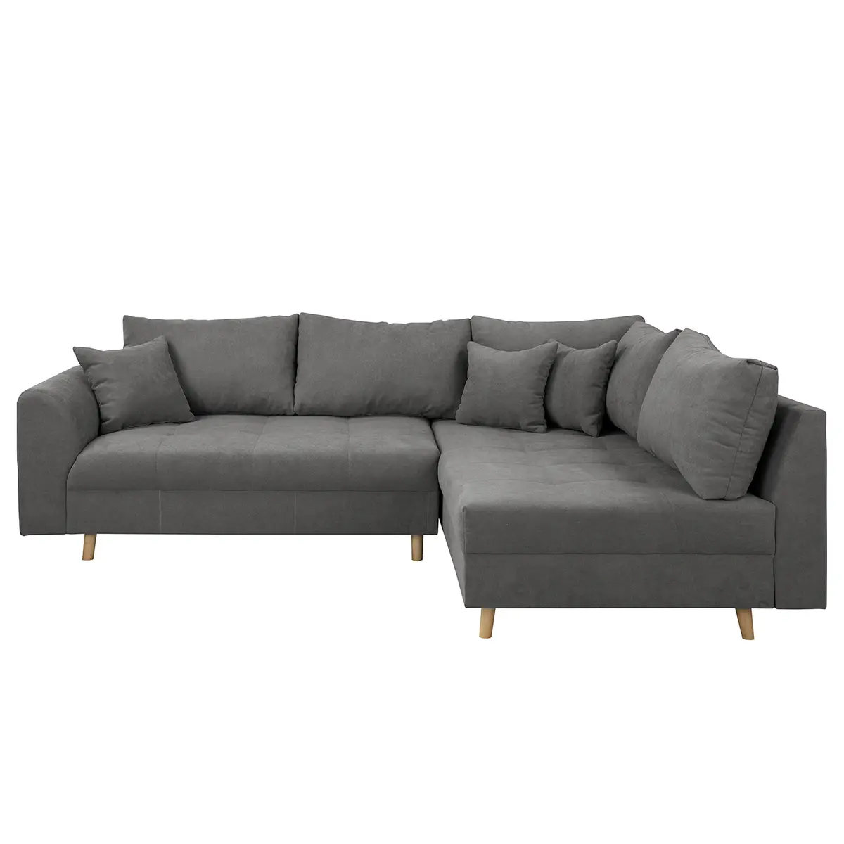 Ecksofa Meyford | Grau
