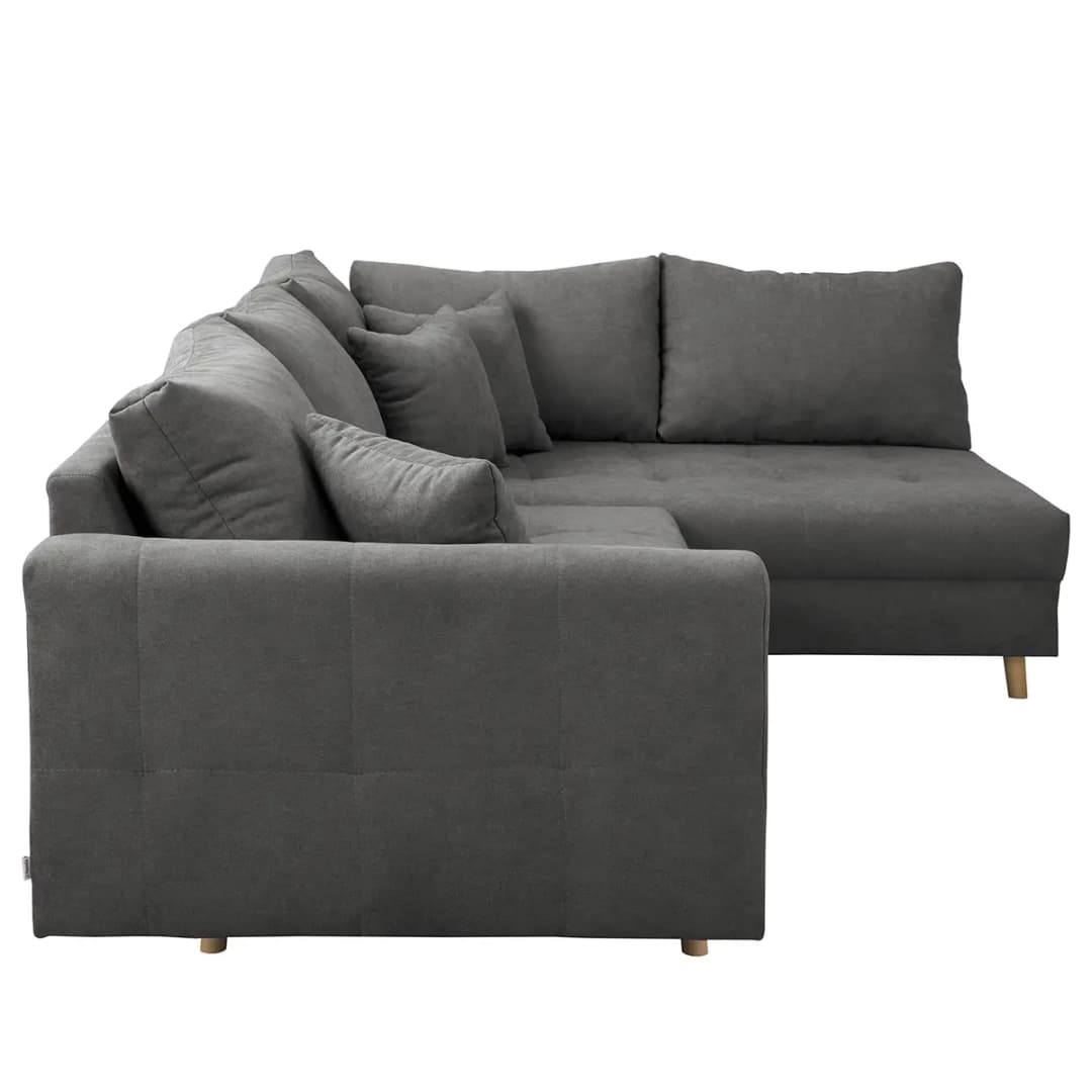 Ecksofa Meyford | Grau