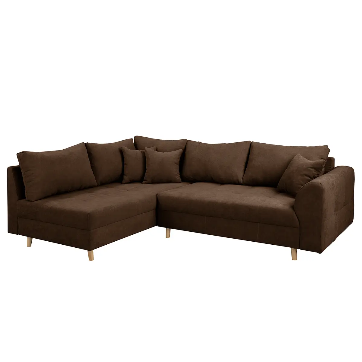 Ecksofa Meyford | Braun