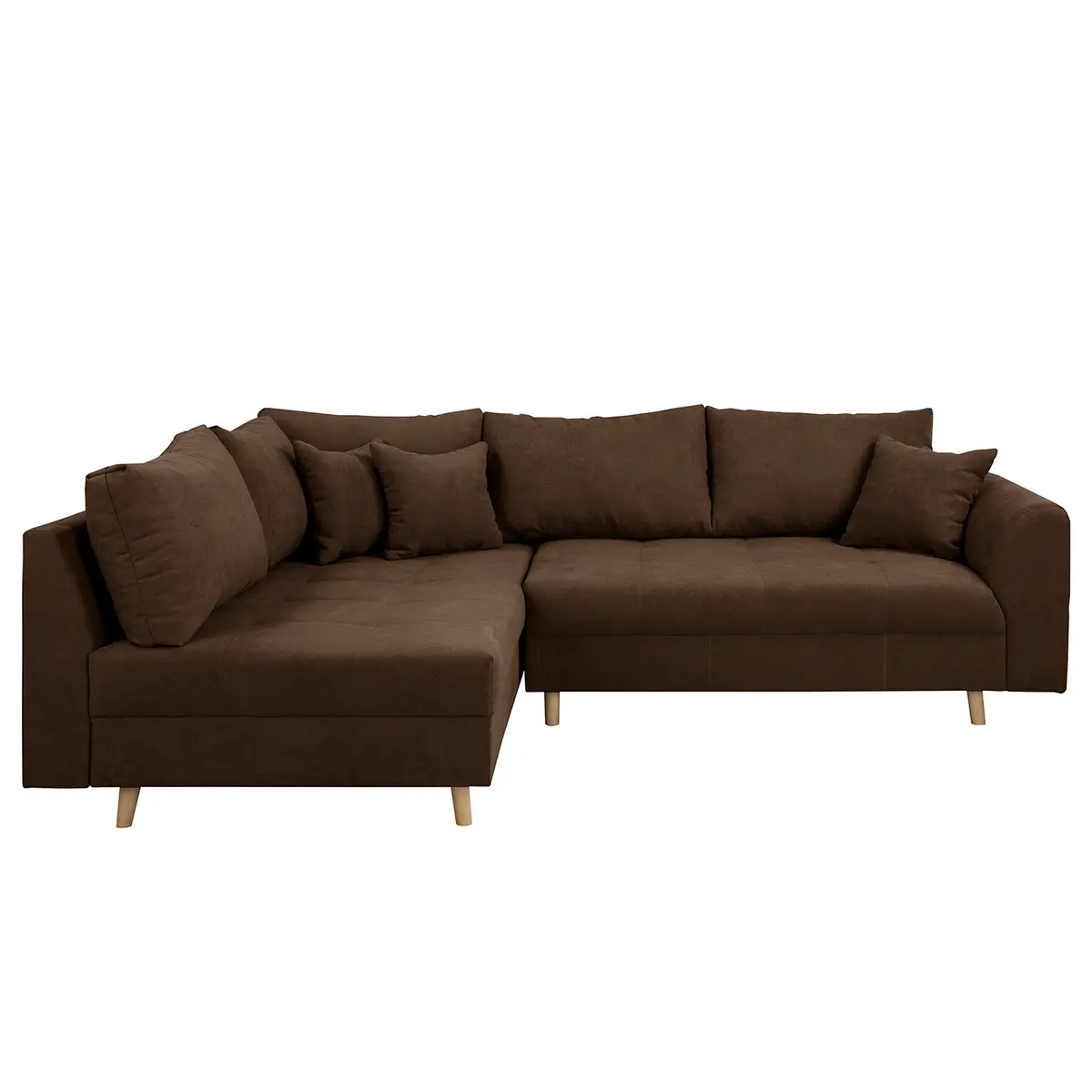 Ecksofa Meyford | Braun