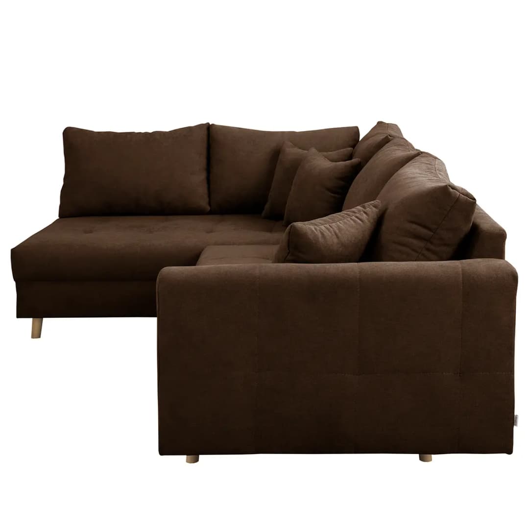 Ecksofa Meyford | Braun