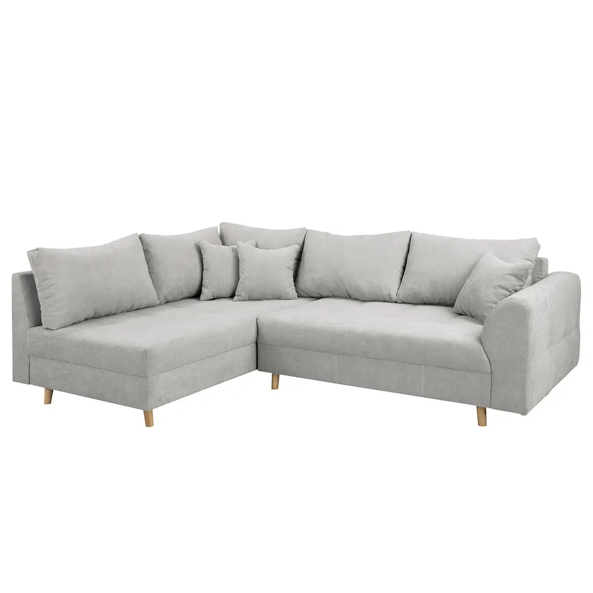 Ecksofa Meyford | Grau