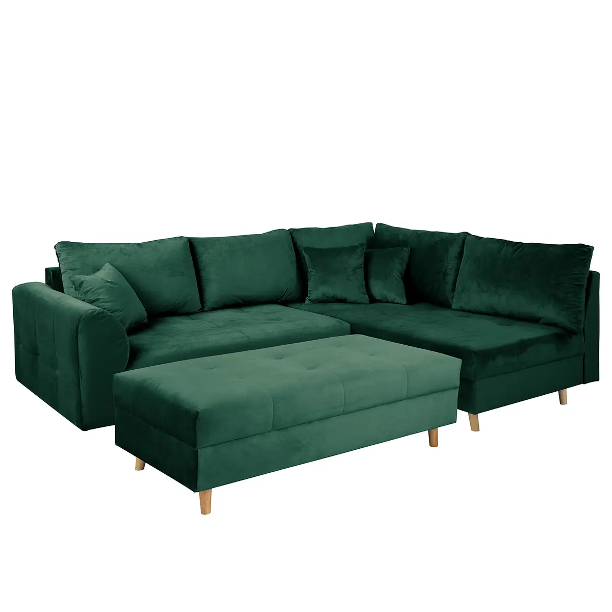 Ecksofa Meyford | Grün