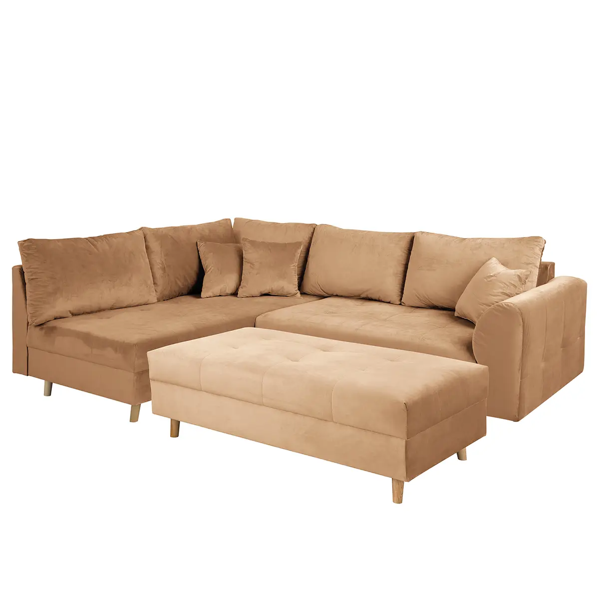 Ecksofa Meyford | Beige