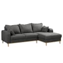Ecksofa Nante | Grau