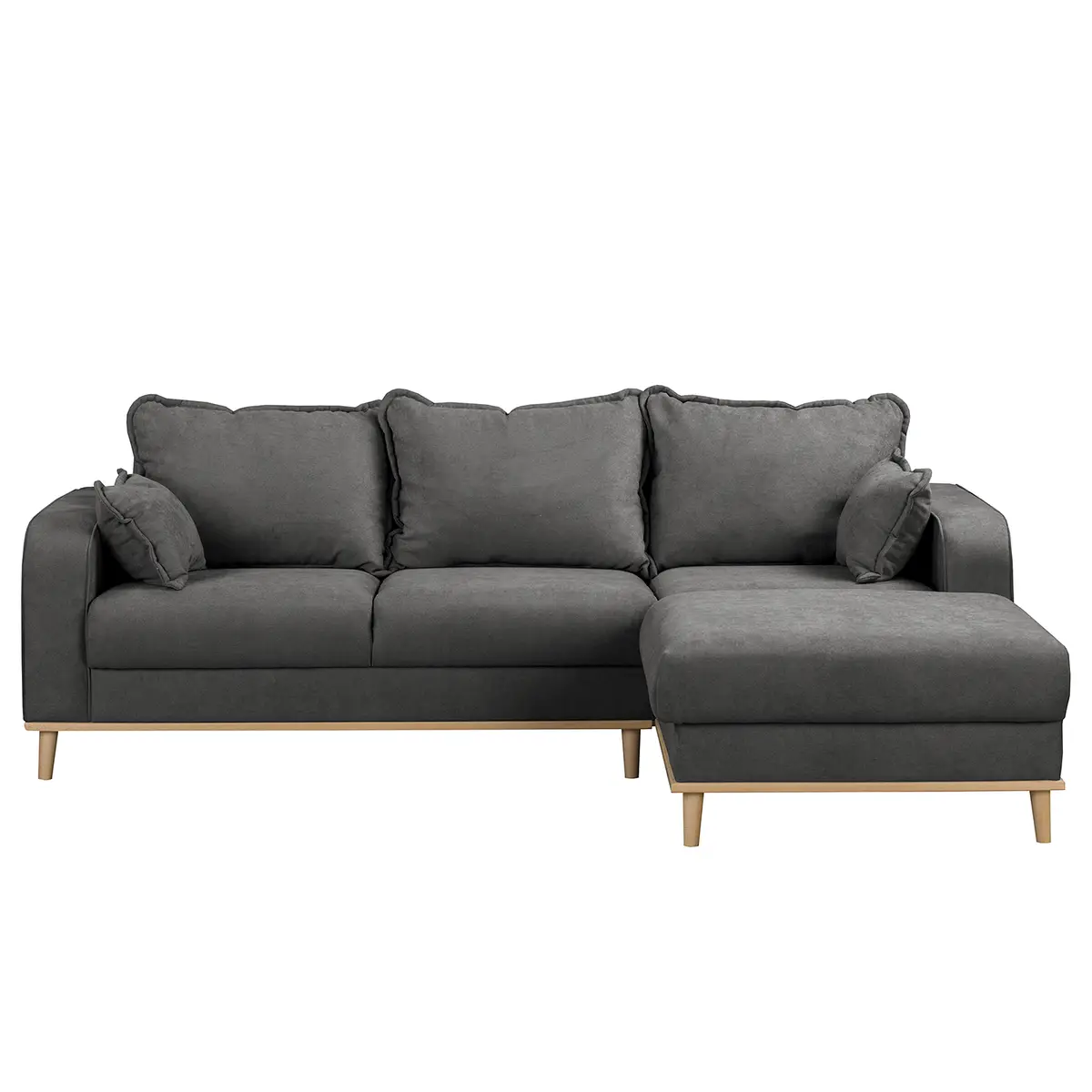 Ecksofa Nante | Grau