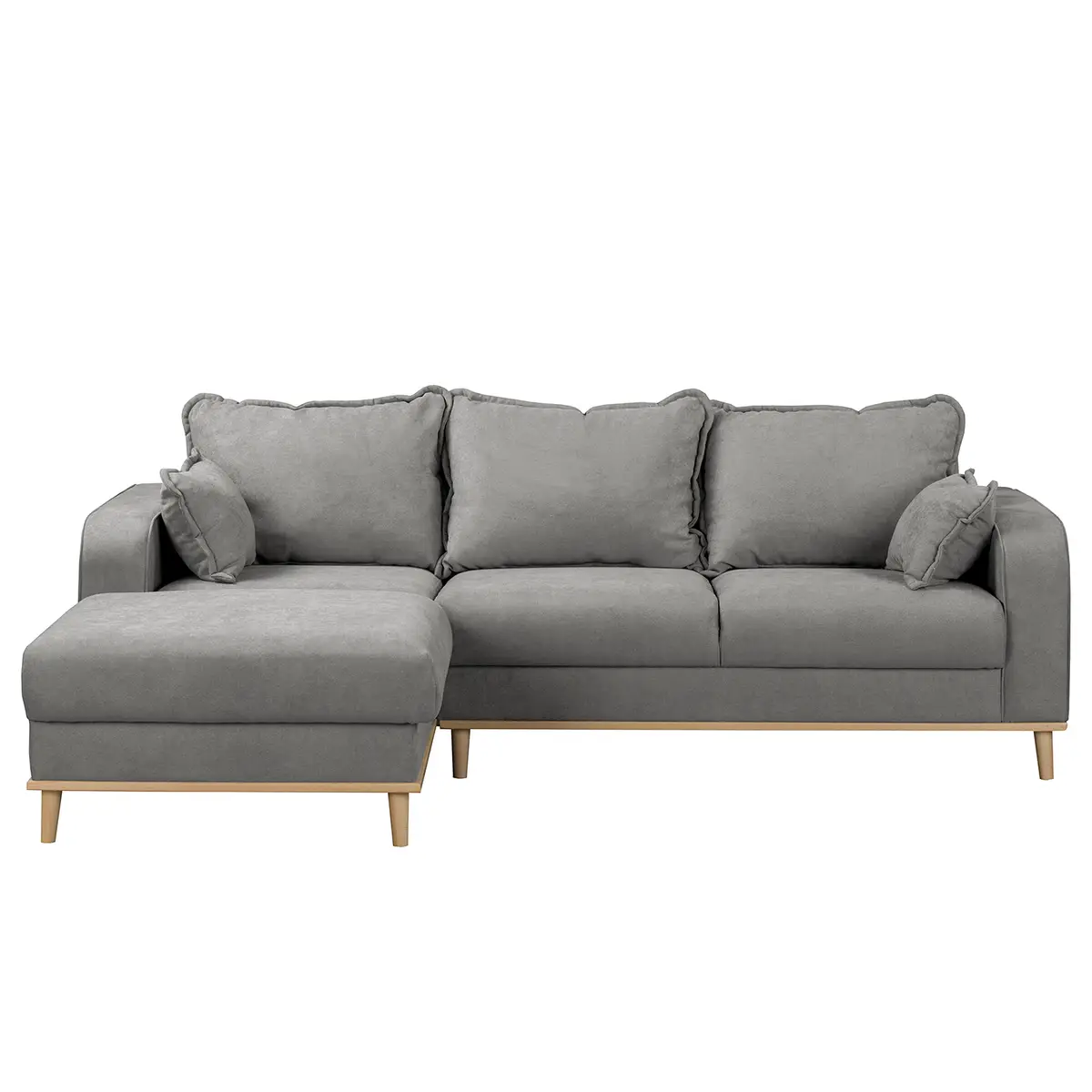 Ecksofa Nante | Grau
