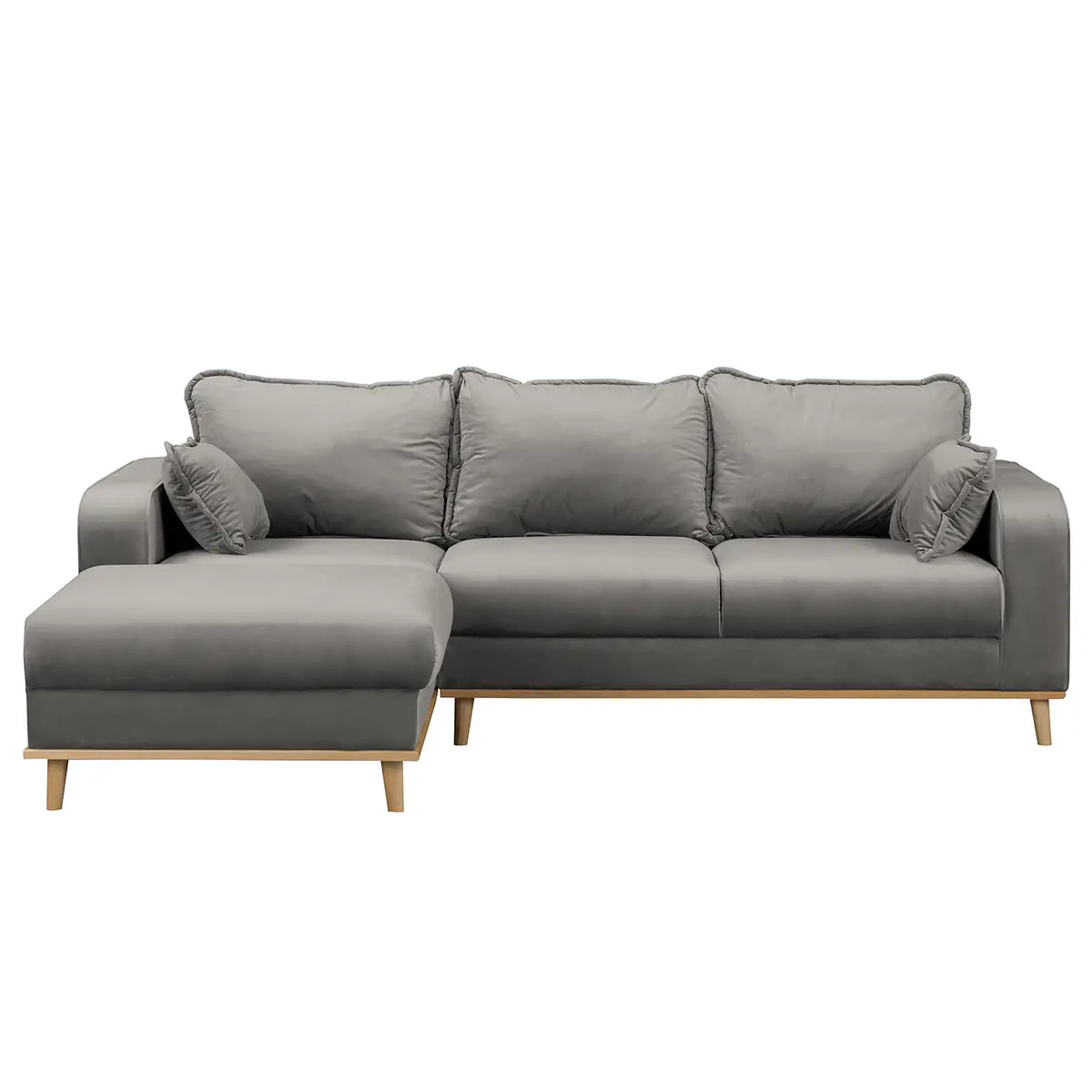 Ecksofa Nante | Grau