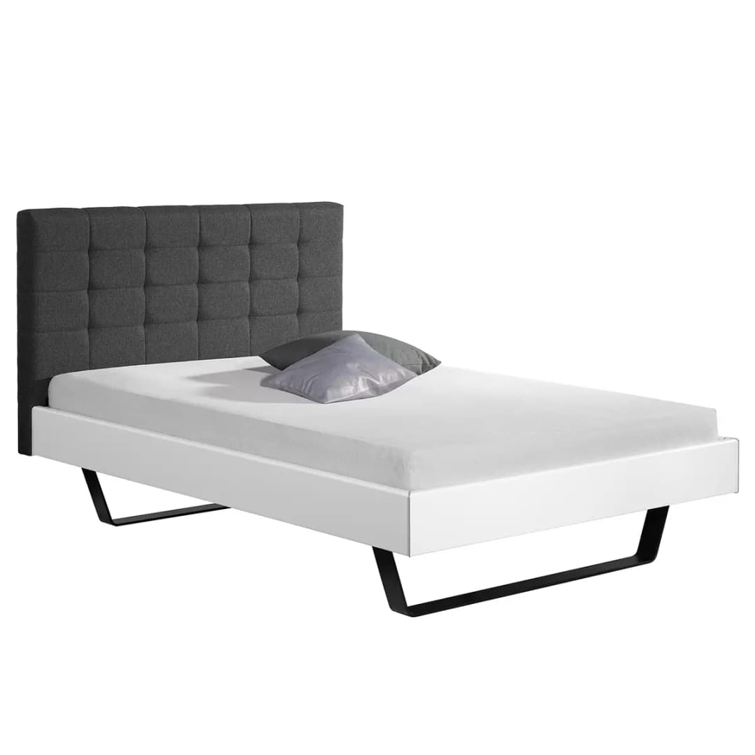Bettgestell Livorno 180 x 200cm Microfaser Multicolor