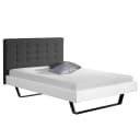 Bettgestell Livorno 180 x 200cm Microfaser Multicolor