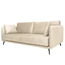 Sofa Frederike 3-Sitzer | Beige