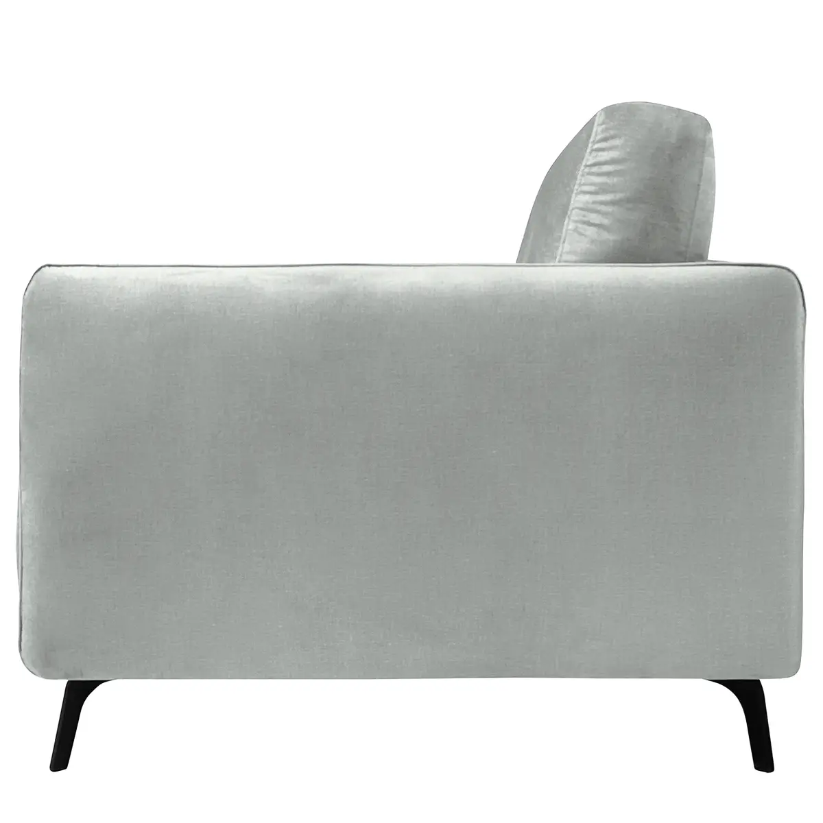 Sessel Frederike Grau Microfaser | Grau