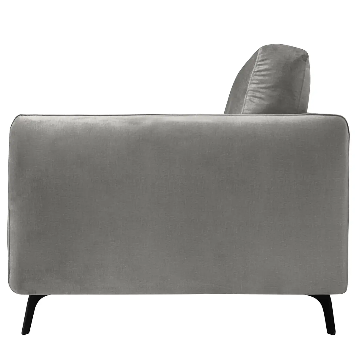 Sessel Frederike Grau Microfaser Faria | Grau