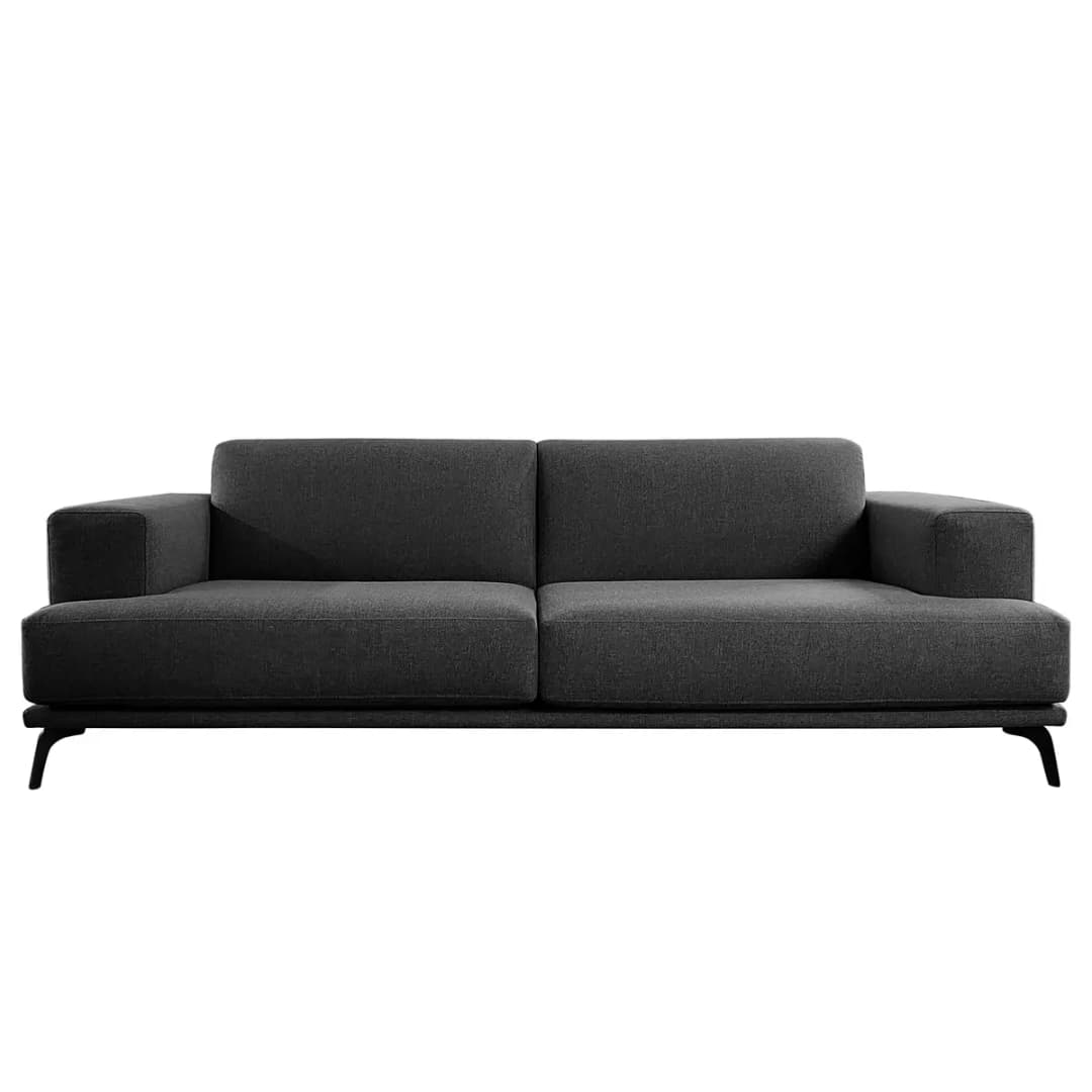 Sofa Asia 3-Sitzer | Schwarz