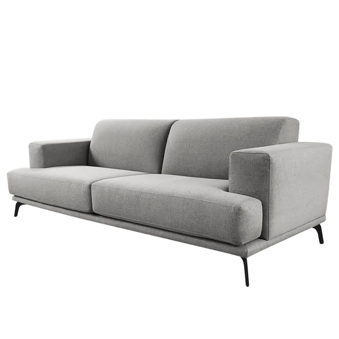 Sofa Asia 3-Sitzer | Grau