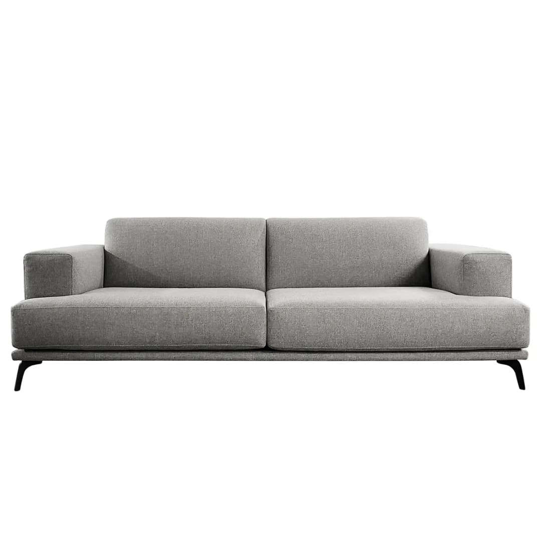 Sofa Asia 3-Sitzer | Grau