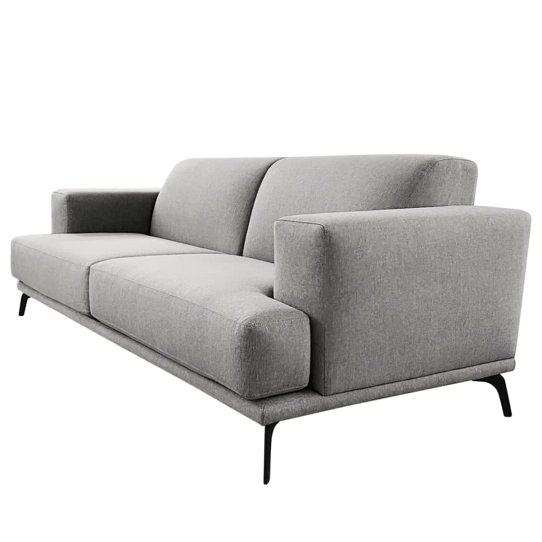 Sofa Asia 3-Sitzer | Grau