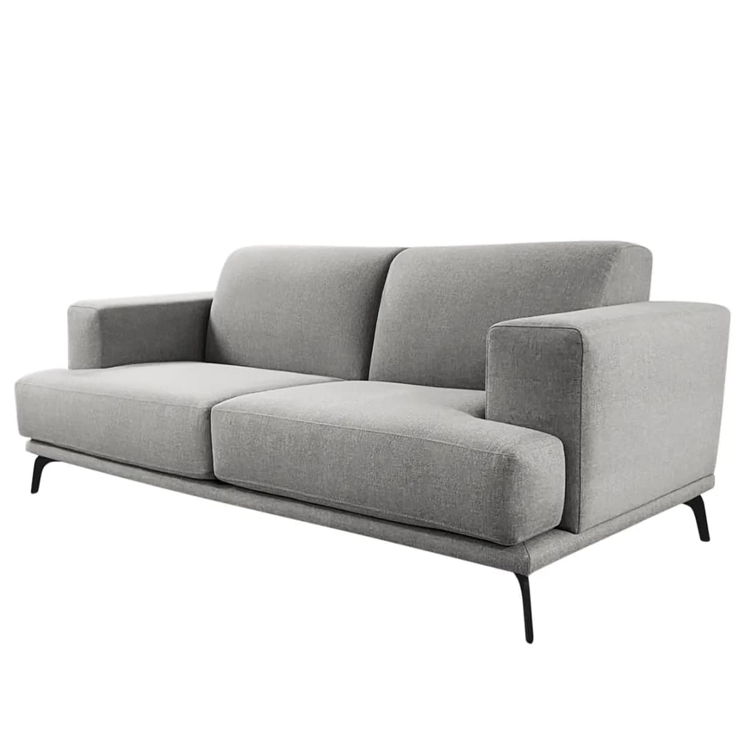 Sofa Asia 2,5-Sitzer | Silber