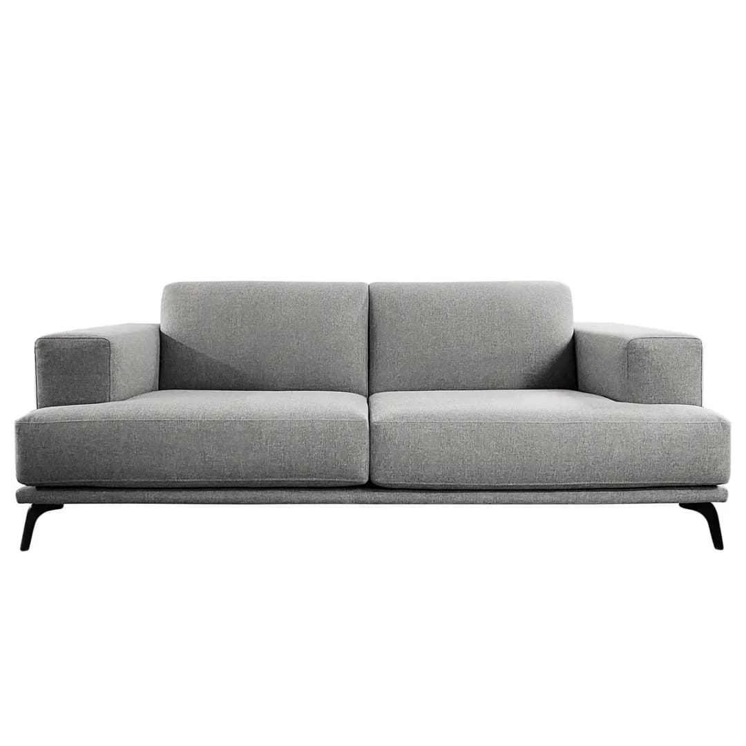 Sofa Asia 2,5-Sitzer | Silber