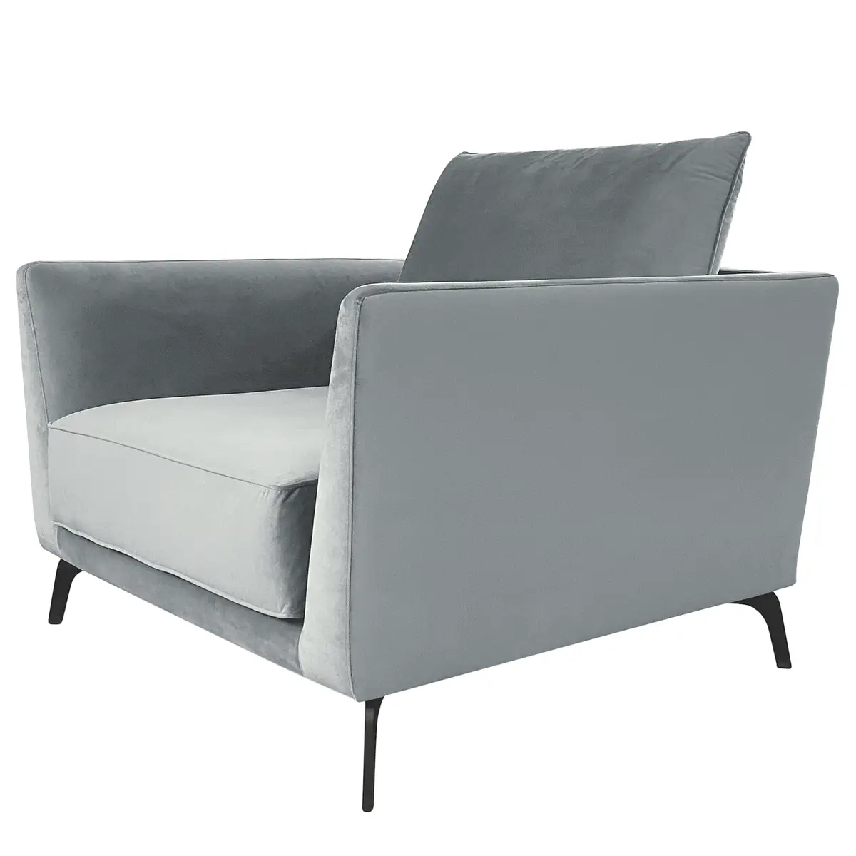 Sofa Gobabis 1,5-Sitzer | Silber