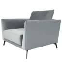 Sofa Gobabis 1,5-Sitzer | Silber