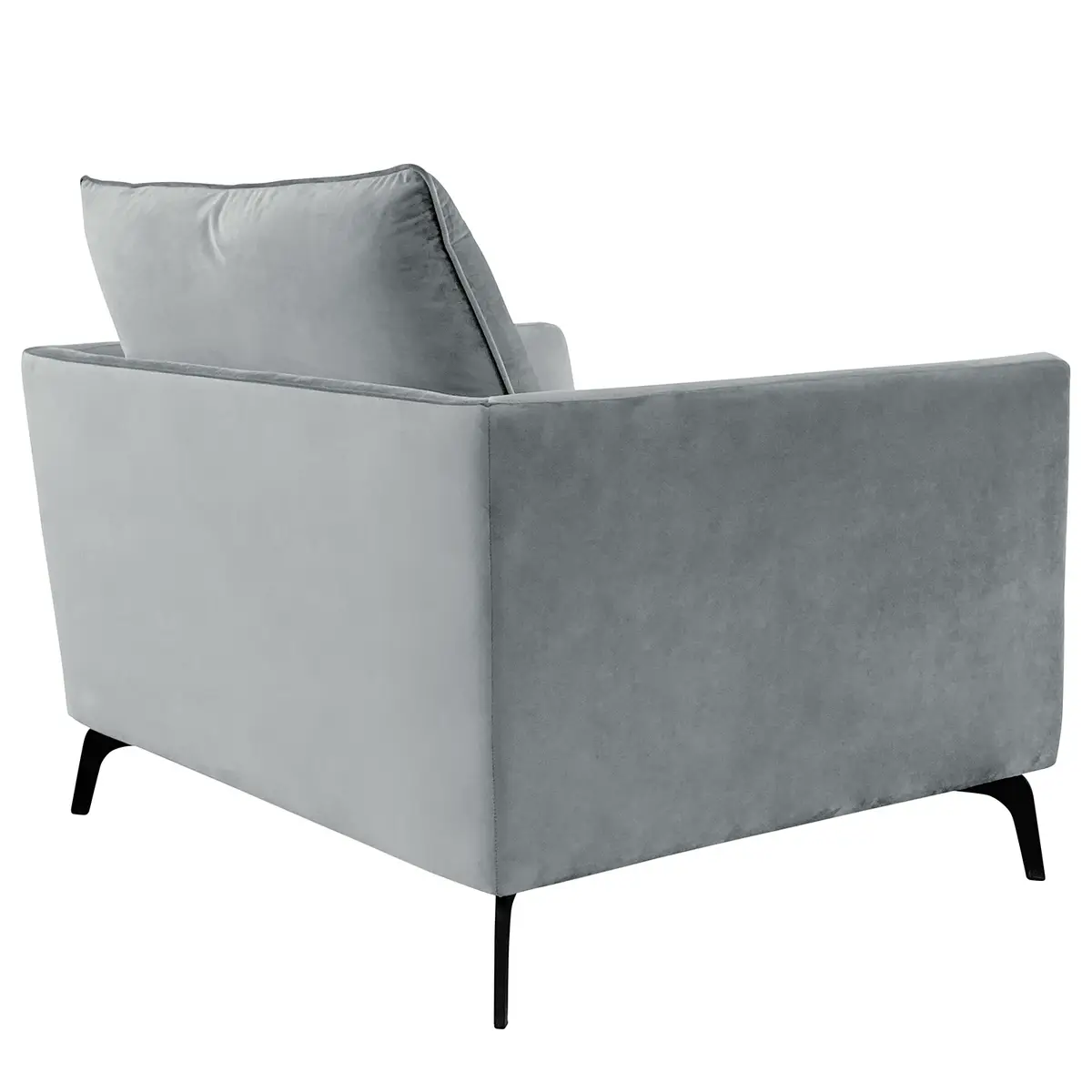 Sofa Gobabis 1,5-Sitzer | Silber