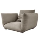 XL Sessel Olympus Grau Webstoff Polly | Grau