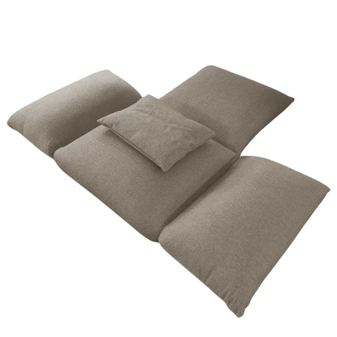 XL Sessel Olympus Grau Webstoff Polly | Grau