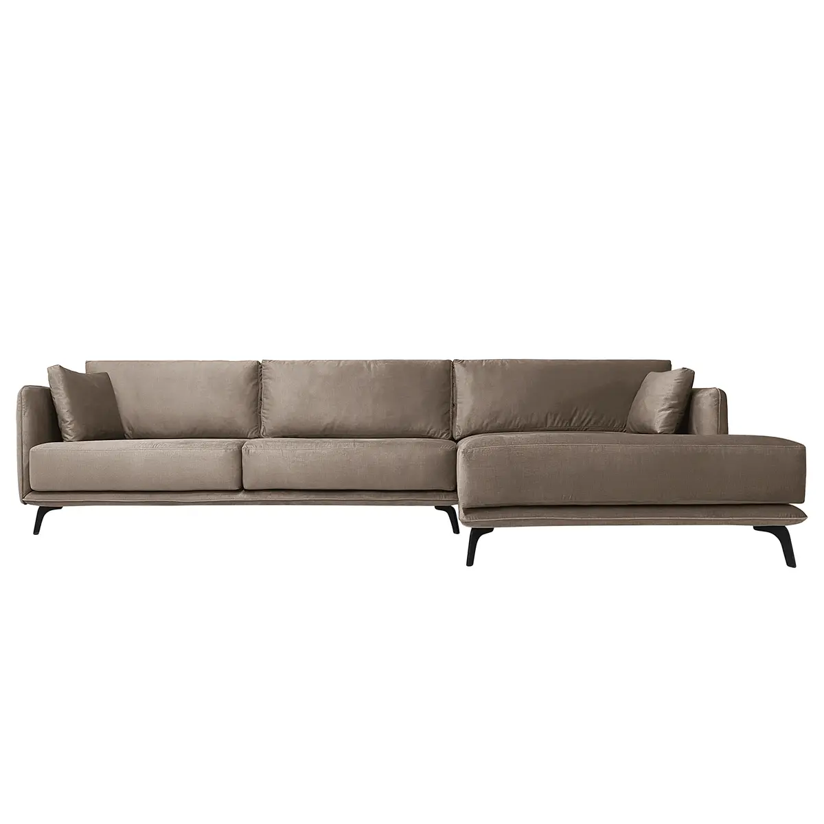 Ecksofa Frederike | Braun