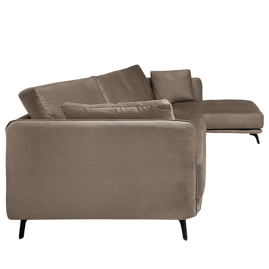 Ecksofa Frederike | Braun