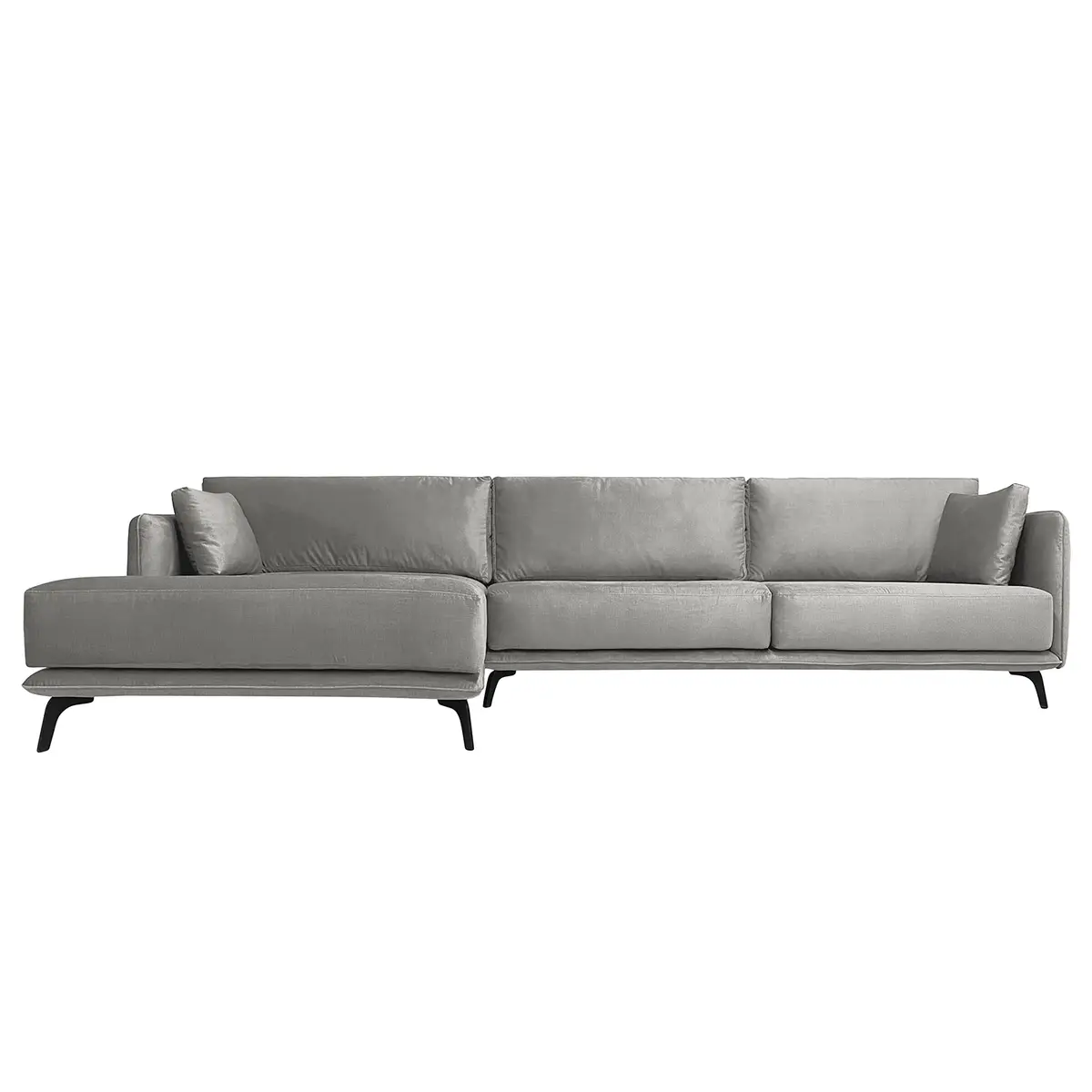 Ecksofa Frederike | Grau
