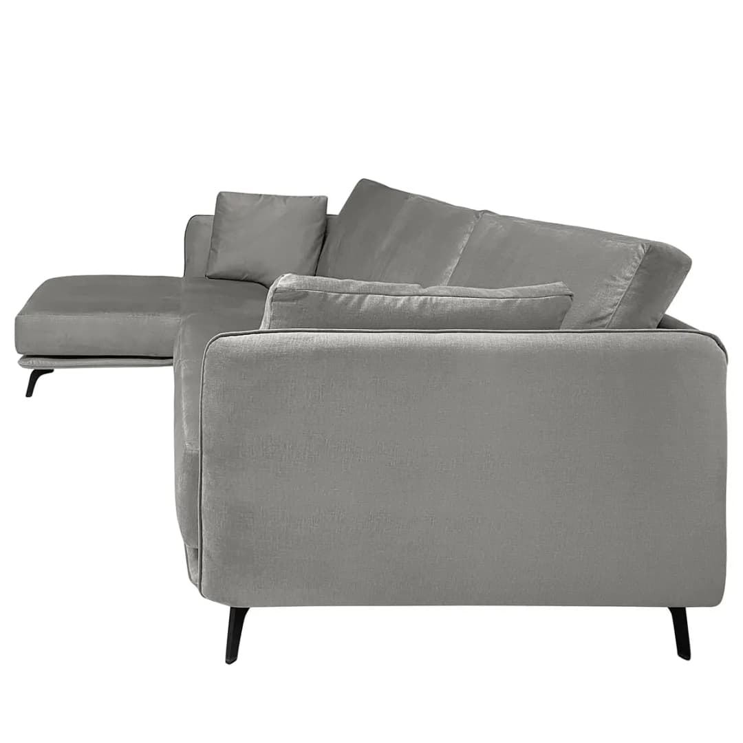 Ecksofa Frederike | Grau